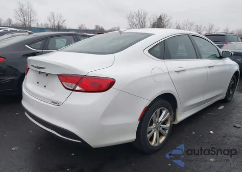 2016 Chrysler 200 Limited z USA, uszkodzony, nr VIN 1C3CCCAB0GN101997